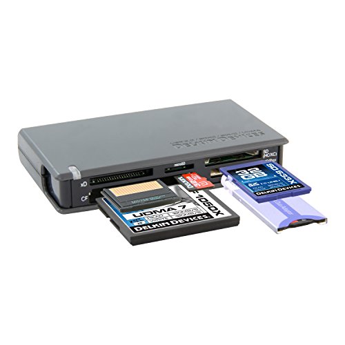Book Cover Delkin USB 3.0 Universal Memory Card Reader (DDREADER-42)