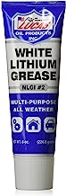 Book Cover Lucas Oil 10533 White Lithium Grease - 8 oz. Squeeze Tube