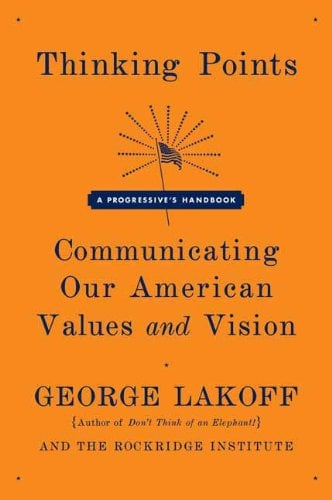 Book Cover Thinking Points: Communicating Our American Values and Vision