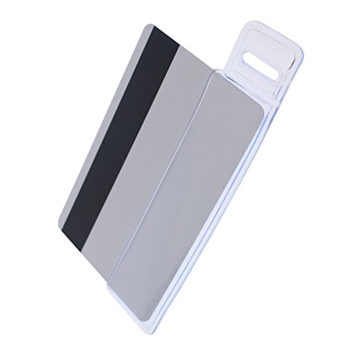 Book Cover Half Card Vinyl Holder with Slot - Vertical by Specialist ID, Sold Individually