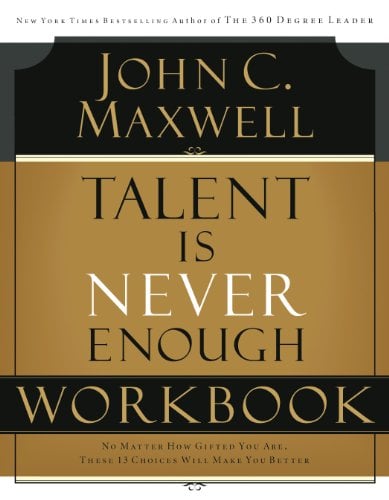 Book Cover Talent is Never Enough Workbook