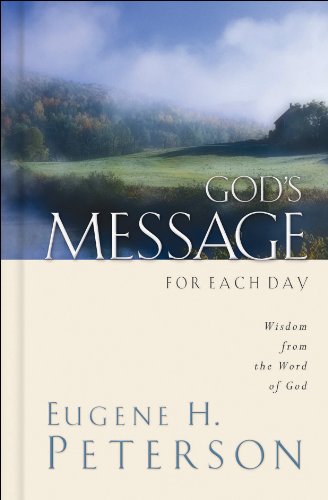 Book Cover God's Message for Each Day: Wisdom from the Word of God