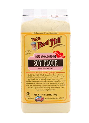 Book Cover Bobs Red Mill, Flour Soy, 16 Ounce