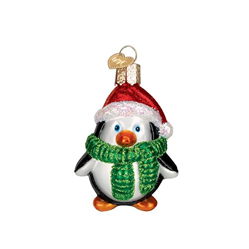 Book Cover Penguin Collection Glass Blown Ornaments