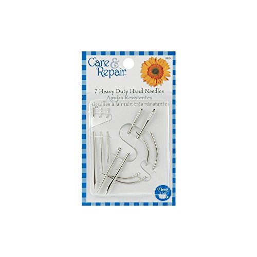 Book Cover Dritz Heavy Duty 7 PC Hand Needles, Nickel