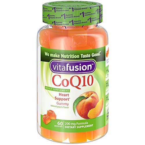 Book Cover Vitafusion CoQ10 (Coenzyme Q10) Gummy Vitamins, 200 Mg, 60 Count (Packaging May Vary)