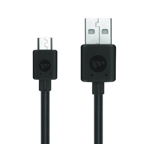 Book Cover mophie 32-Inch Micro USB Cable - Black