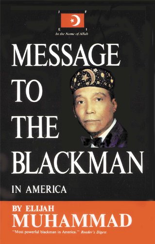 Book Cover Message To The Blackman In America