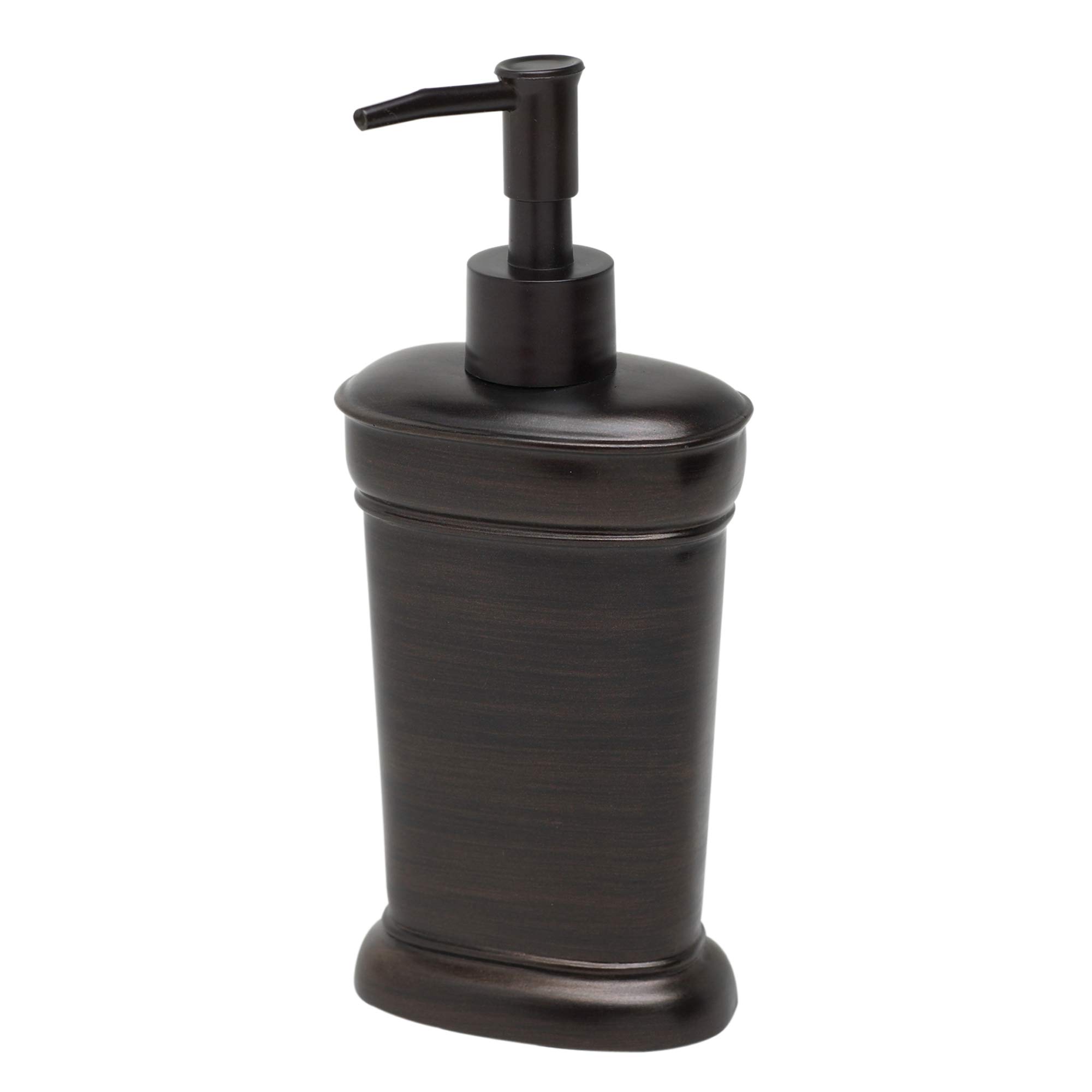 Book Cover Zenna Home India Ink Marion Lotion or Soap Dispenser, Oil Rubbed Bronze