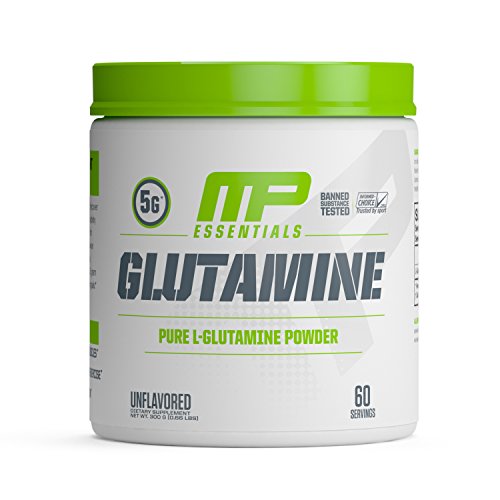 Book Cover MP Essentials 100% Pure Glutamine Powder, Muscle Growth and Recovery, L-Glutamine Powder, Promotes Recovery after Intense Exercise, Helps Repair Muscles, MusclePharm, 300 g, 60 Servings