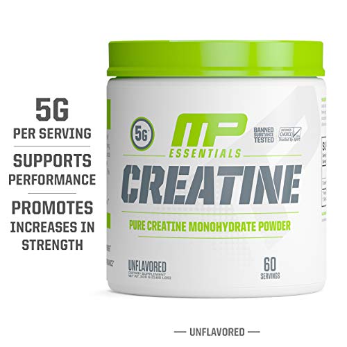 Book Cover MP Essentials Micronized Creatine, Ultra-Pure 100% Creatine Monohydrate Powder, Muscle-Building, Protein Creatine Powder, Creatine Monohydrate Powder, 300 g, 60 Servings
