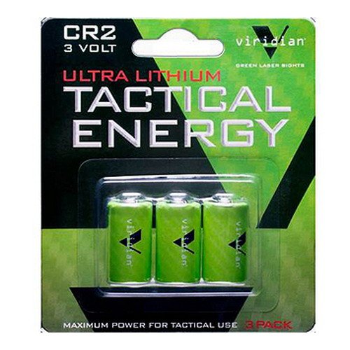 Book Cover Viridian CR2 3 Volt Lithium Battery, 3-Pack