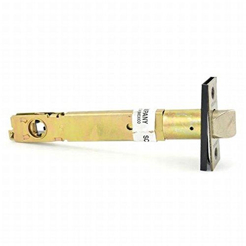 Book Cover Schlage 16-126 5 Inch Replacement Deadlatch with 1 x 2 1/4 Inch Square Corner Fa, Antique Brass