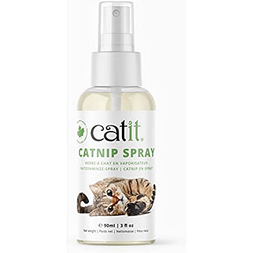 Book Cover Catit Catnip Spray for Stimulating Indoor and Outdoor Cats