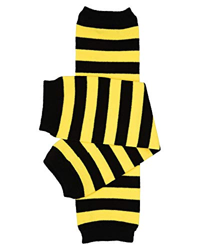 Book Cover juDanzy Bumblebee Bee Black and Yellow Stripe Baby and Toddler Boys and Girls Leg Warmers - One Size