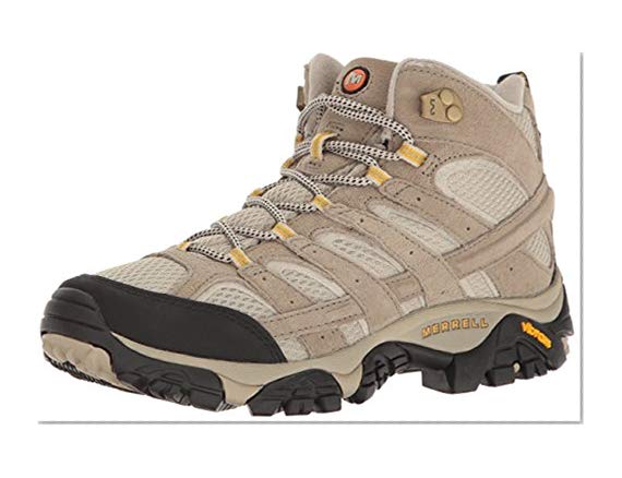 Book Cover Merrell Women's Moab 2 Vent Mid Hiking Boot, Taupe, 8.5 M US