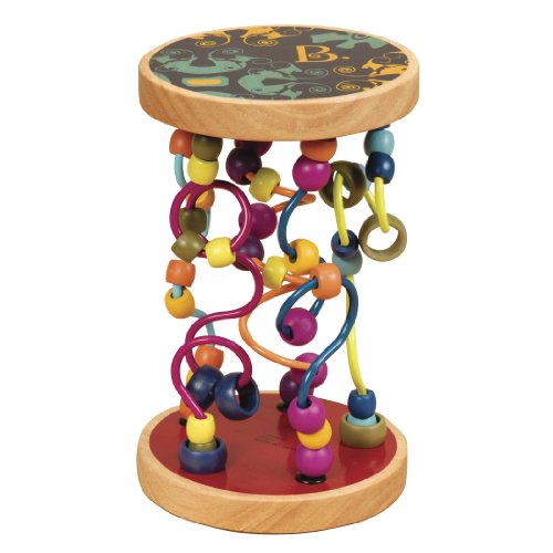 Book Cover B. Toys â€“ Bead Maze â€“ Wooden Wire Maze â€“ 47 Beads & 5 Mazes â€“ Classic Toy for Babies, Toddlers, Kids â€“ Quality Wood â€“ Loopty Loo â€“ 18 Months +