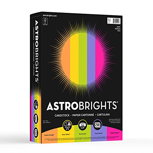 Book Cover Astrobrights Colored Cardstock, 8.5