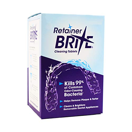 Book Cover Retainer Brite Cleaning Tablets - 96 Tablets (New formulation)