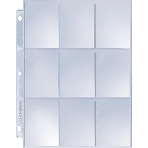 Book Cover Ultra Pro Silver Series 9 Pocket Pages (25 count pack)
