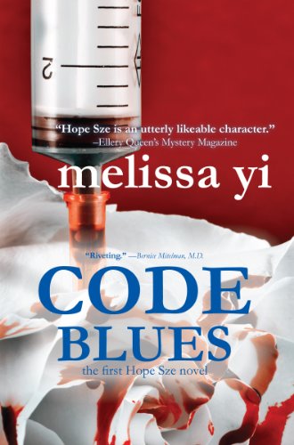 Book Cover Code Blues (Hope Sze medical mystery Book 1)