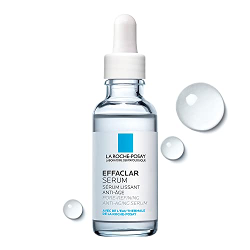 Book Cover La Roche-Posay Effaclar Pore Refining Anti-Aging Serum with Glycolic Acid and LHAs to Target Fine Lines and Minimize Pores