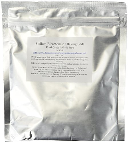 Book Cover 1 lb Organic Sodium Bicarbonate Baking Soda Fine Powder Ormi Listed