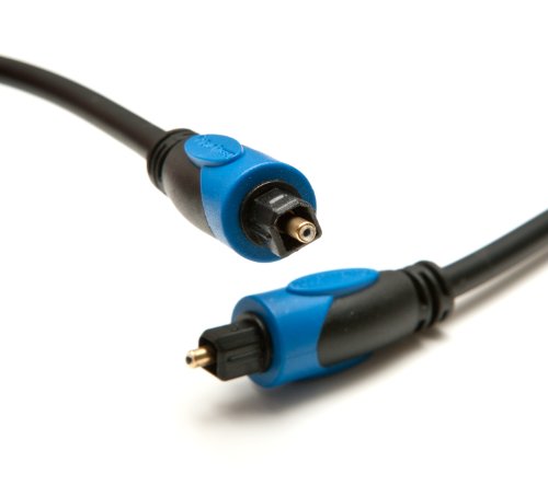 Book Cover BlueRigger Digital Optical Audio Cable (Toslink Cable, in-Wall CL3 Rated, 15 Feet)