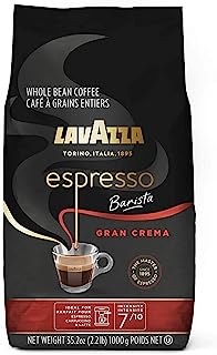Book Cover Lavazza Espresso Barista Gran Crema Whole Bean Coffee Blend, Medium Espresso Roast, 35.2 Oz Bag (Packaging May Vary)