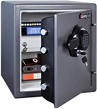 Book Cover SentrySafe SFW123GDC Fireproof Safe and Waterproof Safe with Digital Keypad 1.23 Cubic Feet