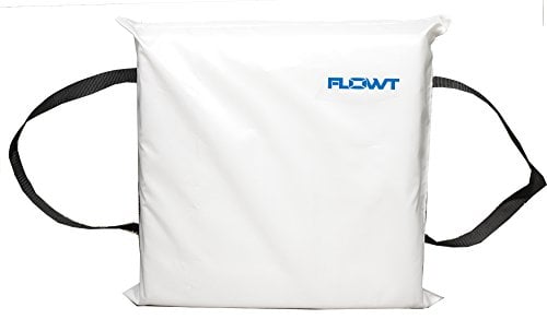 Book Cover Flowt 40104 Type IV Throwable Floatation Foam Cushion, USCG Approved, White