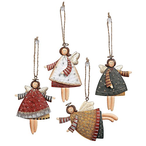 Book Cover Fun Express Dancing Metal Angels Decor (12 pieces) Ornaments, Gift Tags