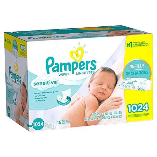 Book Cover Pampers Stages Sensitive Wipes (1024 count)