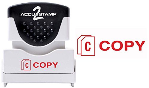 Book Cover ACCU-STAMP2 Message Stamp with Shutter, 1-Color, COPY, 1-5/8