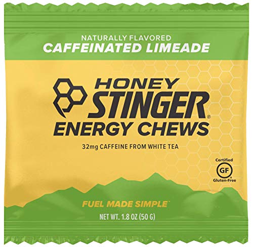 Book Cover Honey Stinger Energy Chews, Limeade, Naturally Caffeinated, 1.8 Ounces (Pack of 12)