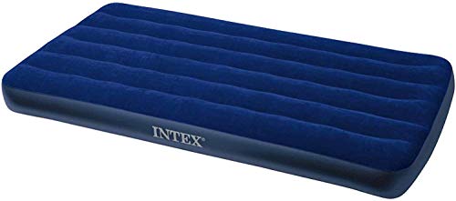 Book Cover Intex Classic Downy Air Bed Royal Blue, Twin Size