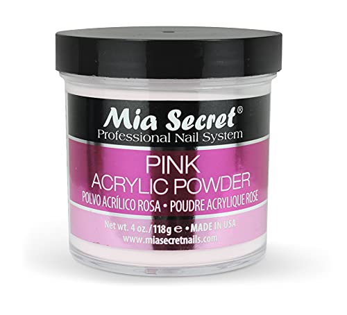 Book Cover Mia Secret Pink Acrylic Powder 4 oz.