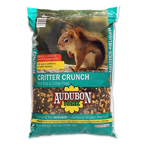 Book Cover Audubon Park 12243 Critter Crunch Wild Bird and Critter Food, 15-Pounds