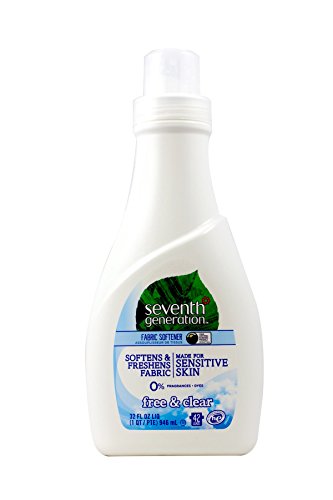 Book Cover Seventh Generation Fabric Softener, 32 Fluid Ounce (Pack of 2) Packaging May Vary