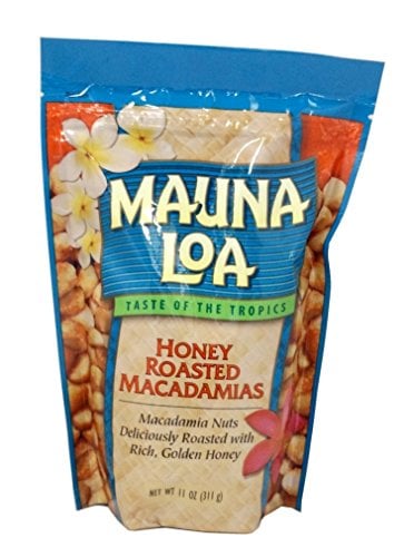Book Cover Mauna Loa Macadamias, Honey Roasted, 11-Ounce Package