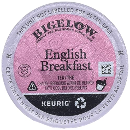Book Cover Bigelow K-Cup Portion Pack for Keurig Brewers, English Breakfast Tea, 24 Count