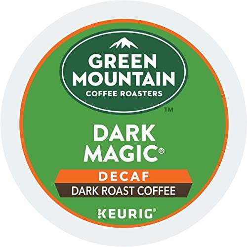 Book Cover Green Mountain Coffee Decaf Dark Magic, 24ct K-Cup for Keurig Brewers(packaging may vary)