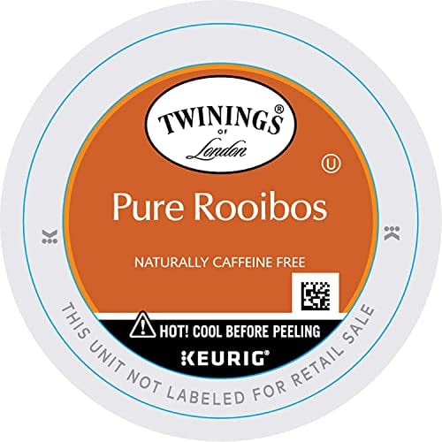 Book Cover Twinings Pure Rooibos Herbal Tea K-Cup Pods for Keurig, 24 Count (Pack of 1)