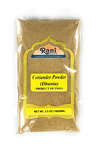 Book Cover Rani Brand Authentic Indian Products Coriander Powder Variation Group Net Wt. 100g (3.5oz)