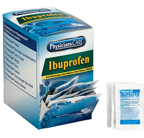 Book Cover PhysiciansCare Ibuprofen, 125 Doses of 2 Tablets, 200 mg