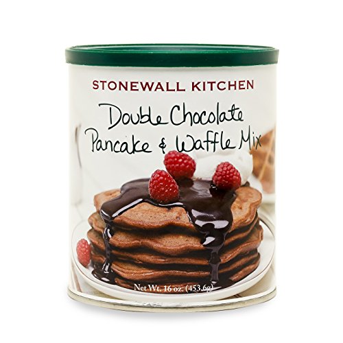 Book Cover Stonewall Kitchen Double Chocolate Pancake and Waffle Mix, 16 Ounces