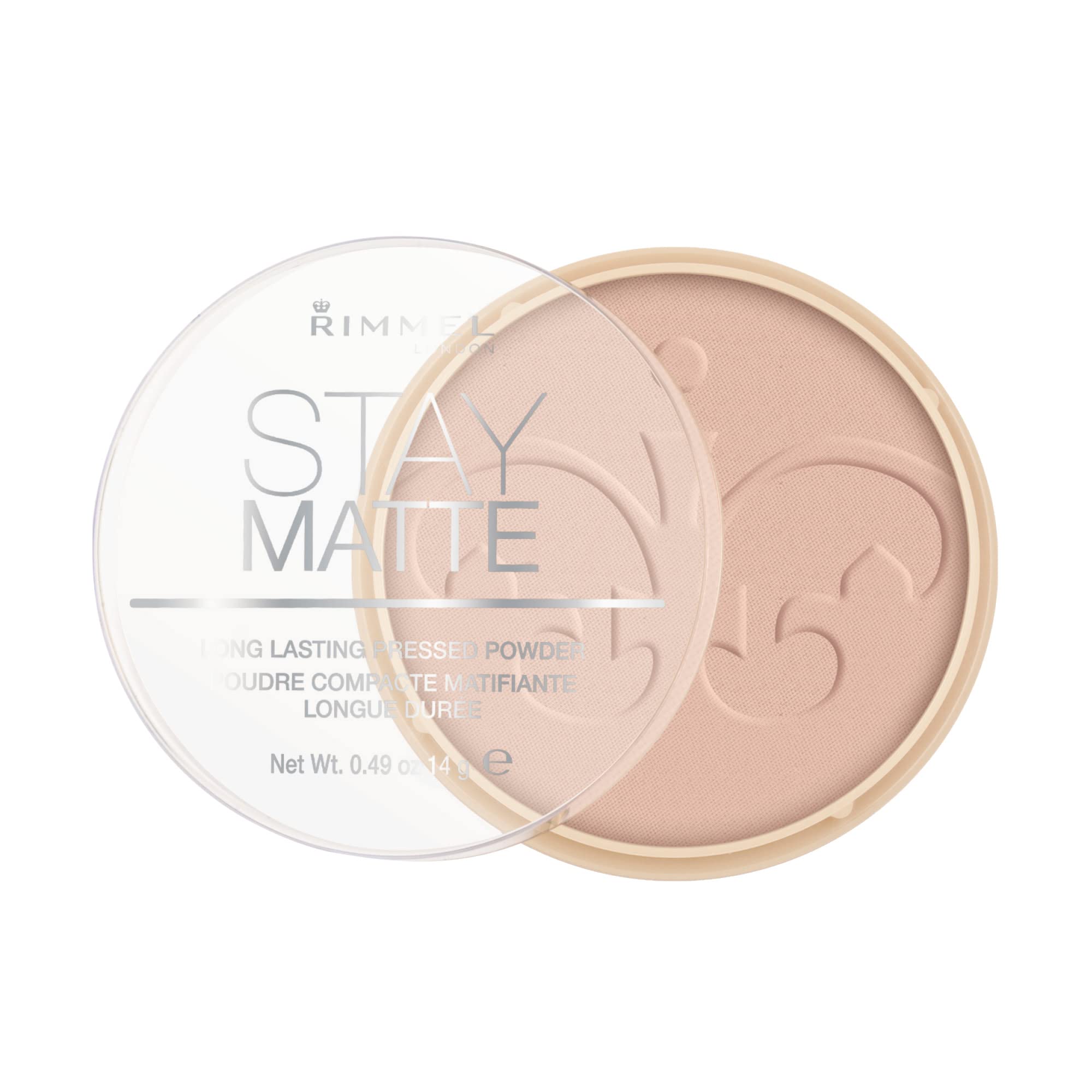Book Cover Rimmel Stay Matte Pressed Powder, Natural, 0.49 Ounce (Pack of 1)