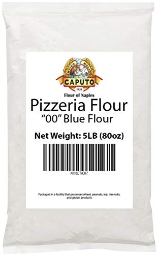 Book Cover Antimo Caputo Pizzeria Flour (Blue) 5 Lb Repack - Italian Double Zero 00 Flour for Authentic Pizza Dough