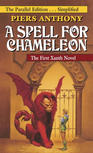 Book Cover A Spell for Chameleon (The Parallel Edition... Simplified) (Xanth Book 1)