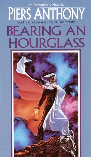 Book Cover Bearing an Hourglass (Incarnations of Immortality Book 2)